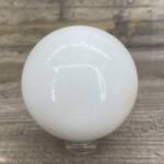 Sphère en Marbre Blanc