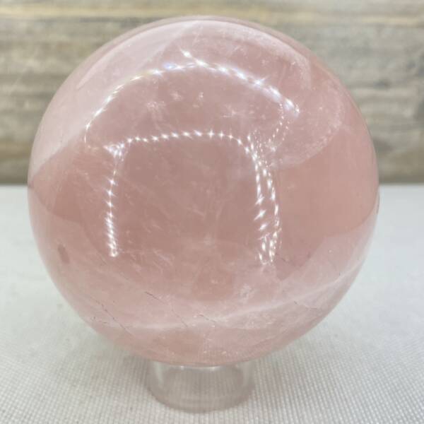 Sphère en Quartz rose