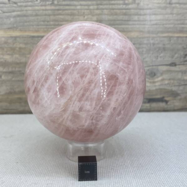 Sphère en Quartz rose
