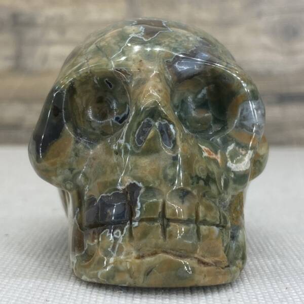 Crâne en Rhyolite