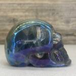Crâne en Quartz Traité