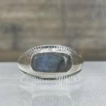 Chevalière en Labradorite