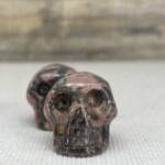 Crâne en Rhodonite