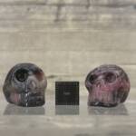 Crâne en Rhodonite