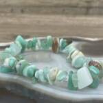 Bracelet en Chrysoprase