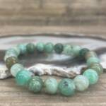 Bracelet en Chrysoprase