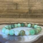 Bracelet en Chrysoprase