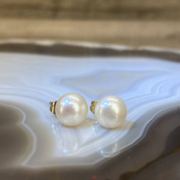 Boucles d'oreilles Perle de culture d'eau douce