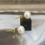 Boucles d'oreilles Perle de culture d'eau douce