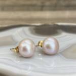 Boucles d'oreilles Perle de culture d'eau douce