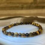 Bracelet en Œil de Tigre pour enfant