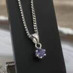 Pendentif en Tanzanite