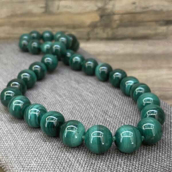 Collier en Malachite