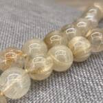 Collier en Quartz Rutile