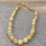 Collier en Quartz Rutile