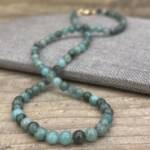 Collier en Émeraude du Brésil