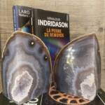 Serre-Livre en Agate