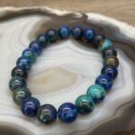 Bracelet en Azurite-Malachite