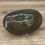 Galet en Obsidienne Dorée