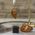Boucles d'oreilles en Ambre Baltique