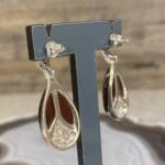 Boucles d'oreilles en Ambre Baltique