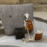 Boucles d'oreilles en Ambre Baltique