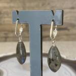 Boucles d'Oreilles en Labradorite