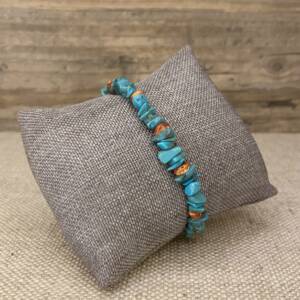 Bracelet en Turquoise et Corail
