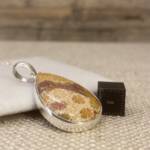 Pendentif Corail Fossile