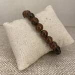 Bracelet Obsidienne Acajou