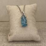 Pendentif Apatite Bleue