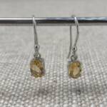 Boucles oreilles Citrine