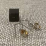 Boucles oreilles Citrine