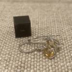 Boucles oreilles Citrine