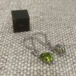 Boucles oreilles Peridot