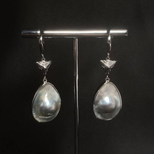 Boucles d'oreille Nacre