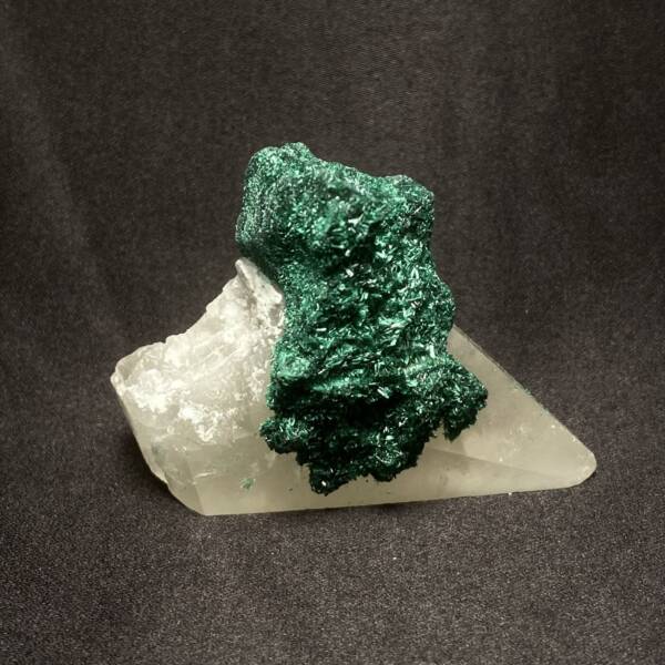 Malachite sur Calcite