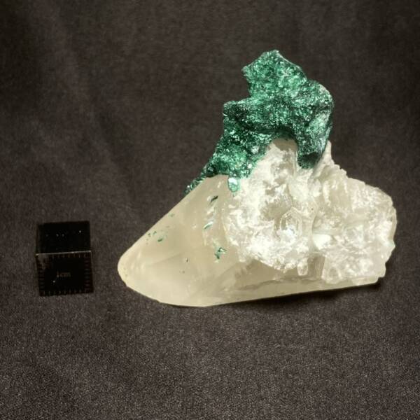 Malachite sur Calcite