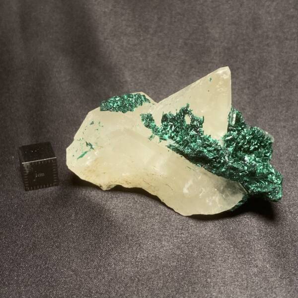 Malachite sur Calcite