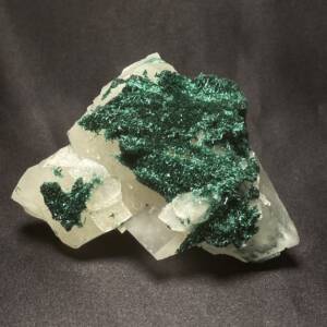 Malachite sur Calcite