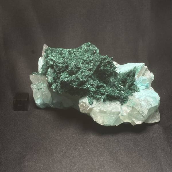 Malachite sur Calcite