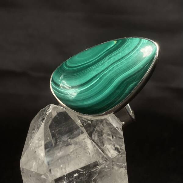 Bague Malachite