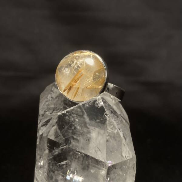 Bague Quartz Rutile