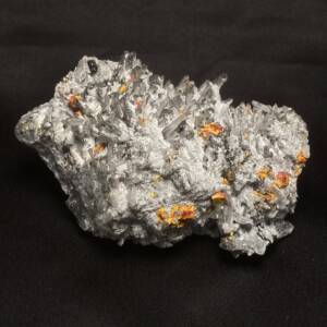 Orpiment sur Quartz