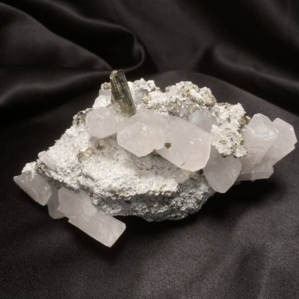 Pyrite, Calcite, Quartz