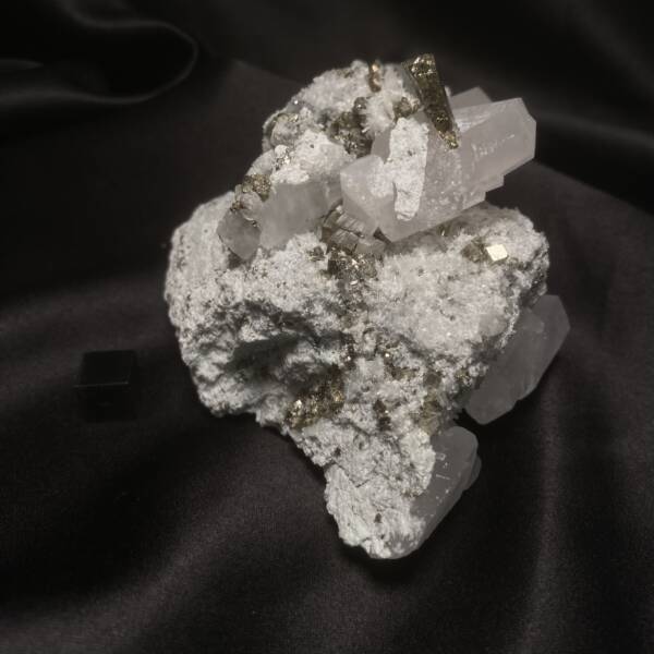 Pyrite, Calcite, Quartz