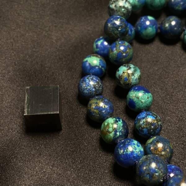 Collier Azurite Malachite