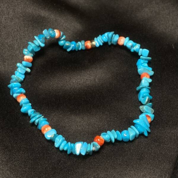 Bracelet Turquoise et Coquillage