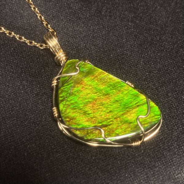 Pendentif Ammolite