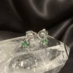 Boucles d'oreilles Grenat Tsavorite